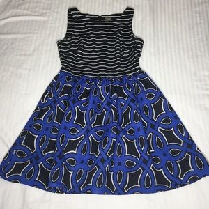 Stitch Fix Black & Blue Dress